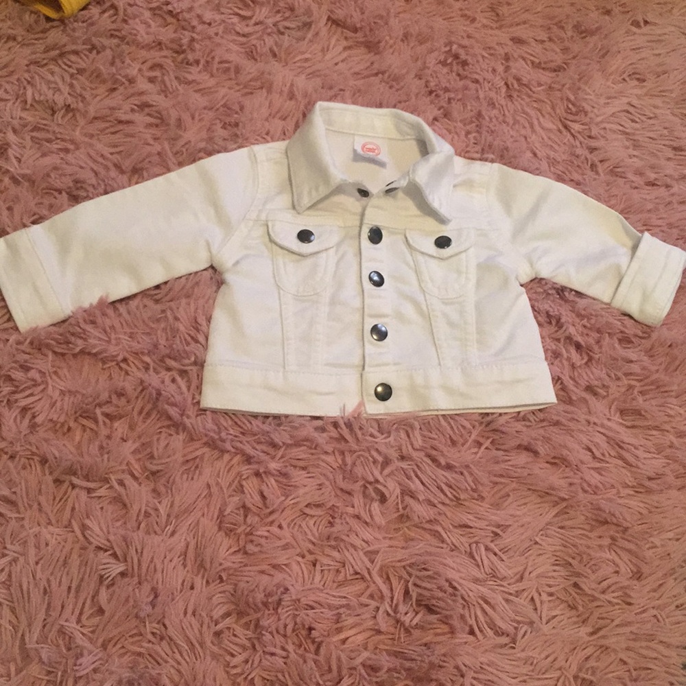 Infant jean jacket.